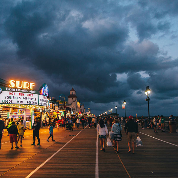 Photo: Boardwalk After Dark
